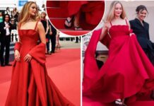 Jennifer Lawrence tërheq vëmendjen me paraqitjen e saj në Festivalin e Filmit në Kanë